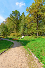 Park in the museum "Muranovo Manor", Russia