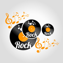 Obraz premium Rock music