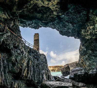 Die H&ouml;hlen von Cuevas De Ajui auf Fuerteventura