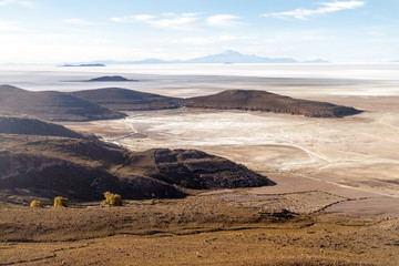 Largest salt flat in the world - Salar de Uyuni, Bolivia