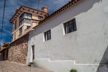 Fototapeta na wymiar Houses in Sucre, Bolivia