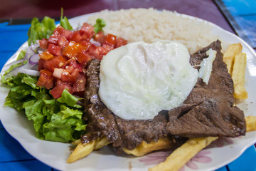 Beef steak in Bolivia