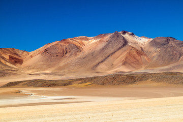 Salvador Dali Desert in Eduardo Avaroa Andean Fauna National Reserve, Bolivia
