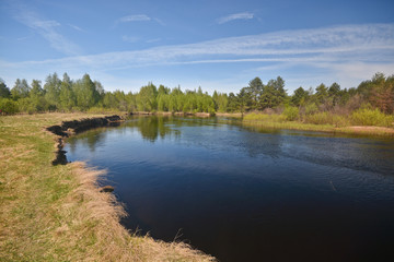 Spring in the national park 