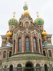 Obraz premium Church of the Savior on Spilled Blood, St. Petersburg, Russia