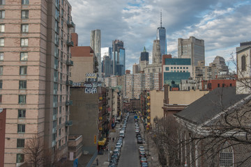 Springtime in Chinatown in New York City