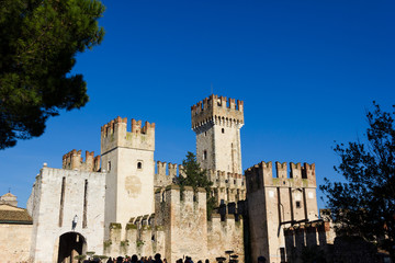 Fototapeta na wymiar Scaliger Castle Verona