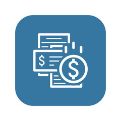 Bill Payment Icon. Business Concept