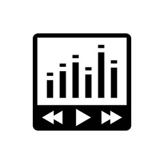 player icon stock vector illustration