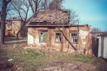 Old abandoned house