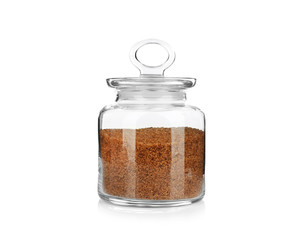 Sugar bowl on white background