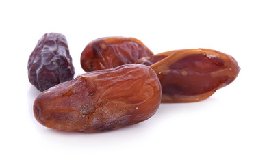 date fruit isolated on white background