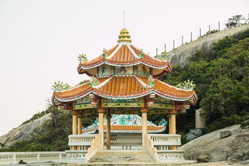 Obraz premium the chinese pavillion on public area