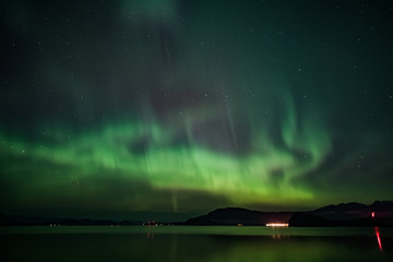 Aurora borealis in Alaska