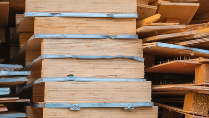 wooden pallets textured and background