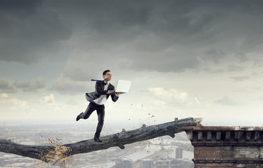 Overcoming fear of failure . Mixed media