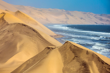 Atlantic huge sand dunes