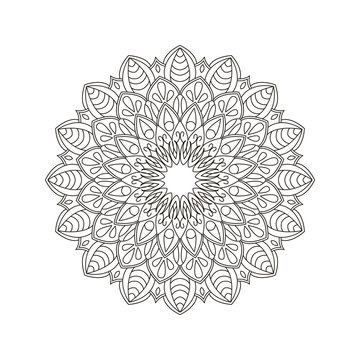 Mandala flower design