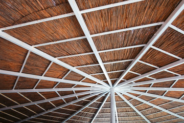 Summer sunshade on beach