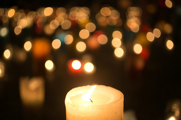 ろうそくの祈り