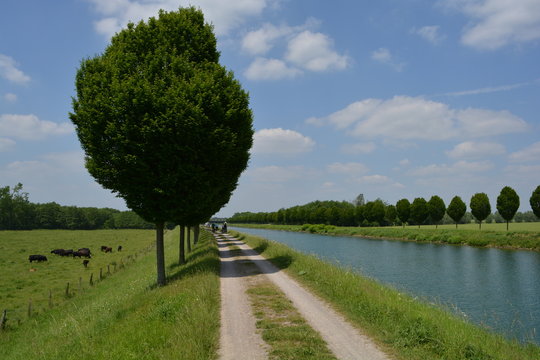 Fahrradtour am Dortmund-Ems-Kanal im Ruhrgebiet