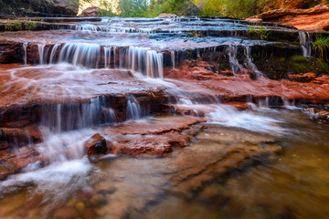 Fototapeta premium Cascade Falls in the Left Fork