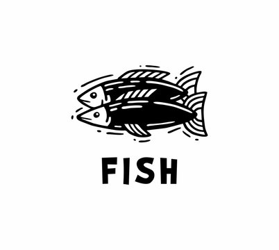 Simple fish sign