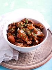 Beef stew with carrot - goulash