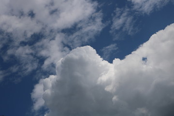 White Cloudy sky 