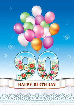 Happy birthday 90 years
