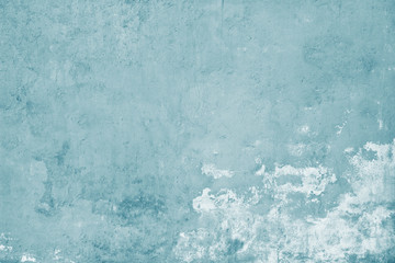 Obraz premium old blue wall grunge texture of the concrete surface