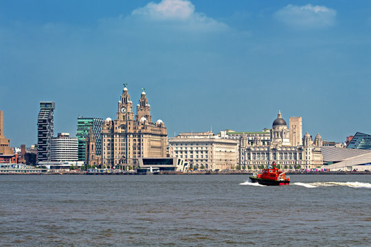 Liverpool's historic waterfront buildings