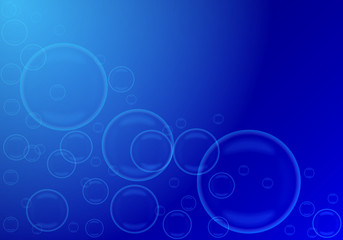Background of soap bubbles