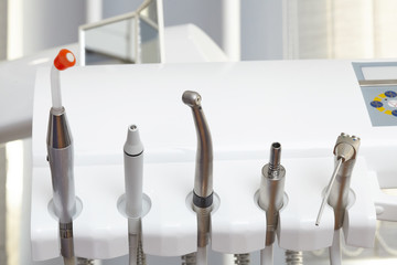 Medical equipment in dental office
