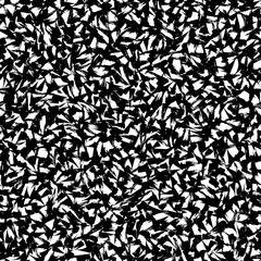 Artistic hand drawn seamless ink pattern. Repeatable doodle sketch design for print, home decor, textile, wrapping paper, invitation card background, fashion fabric. Black and white brush strokes.