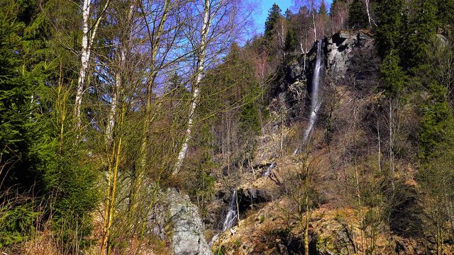 Wasserfall Romkerhall Harz Nationalpark