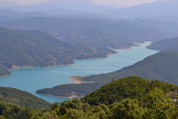 Greek Landscape with Lake