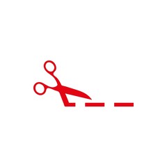 scissors icon stock vector illustration