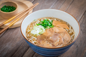 Japanese ramen noodles