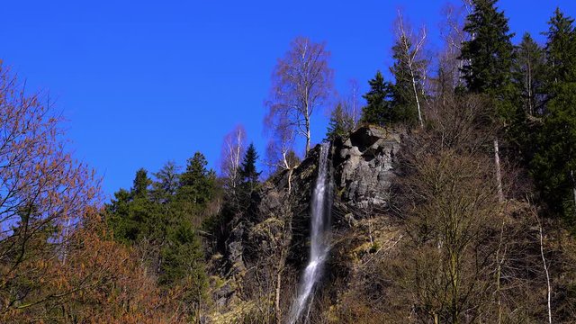 Harz Nationalpark Wasserfall Romkerhall