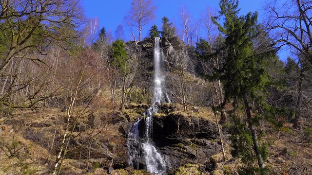 Harz Nationalpark Wasserfall Romkerhall