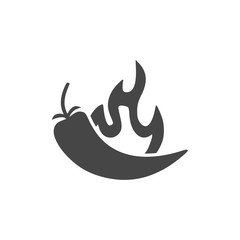 Chili, pepper icon - Illustration