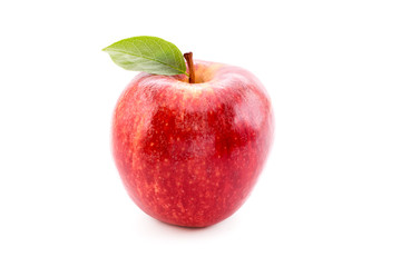 Red Apple on a white background