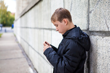 Kid with a Phone