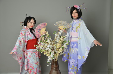 Obraz premium Tea ceremony in Japan
