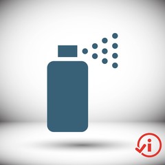 spray icon stock vector illustration flat design