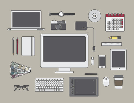  graphic designer items and tools