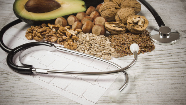 Sources of omega 3 fatty acids contained in the food.
