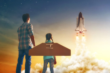 watching how to fly a spaceship