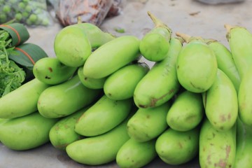 Eggplant at the market